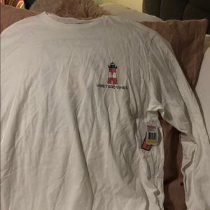White long sleeve vineyard vines t-shirt!